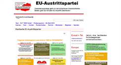 Desktop Screenshot of euaustrittspartei.at